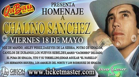 HOMENAJE A CHALINO SANCHEZ