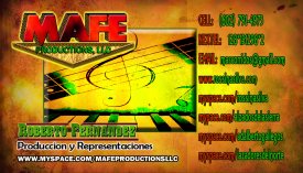 MAFE PRODUCTIONS