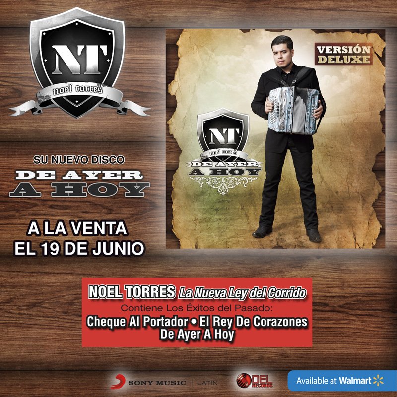Promocion DE AYER A HOY - Noel Torres