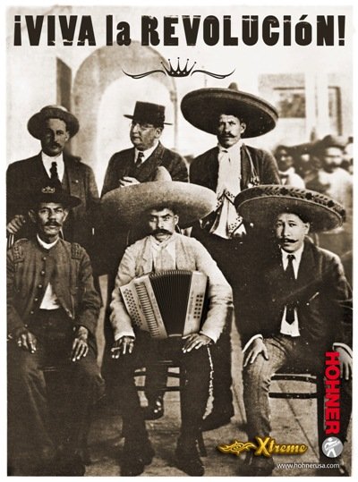 VIVA LA REVOLUCION! Acordeon