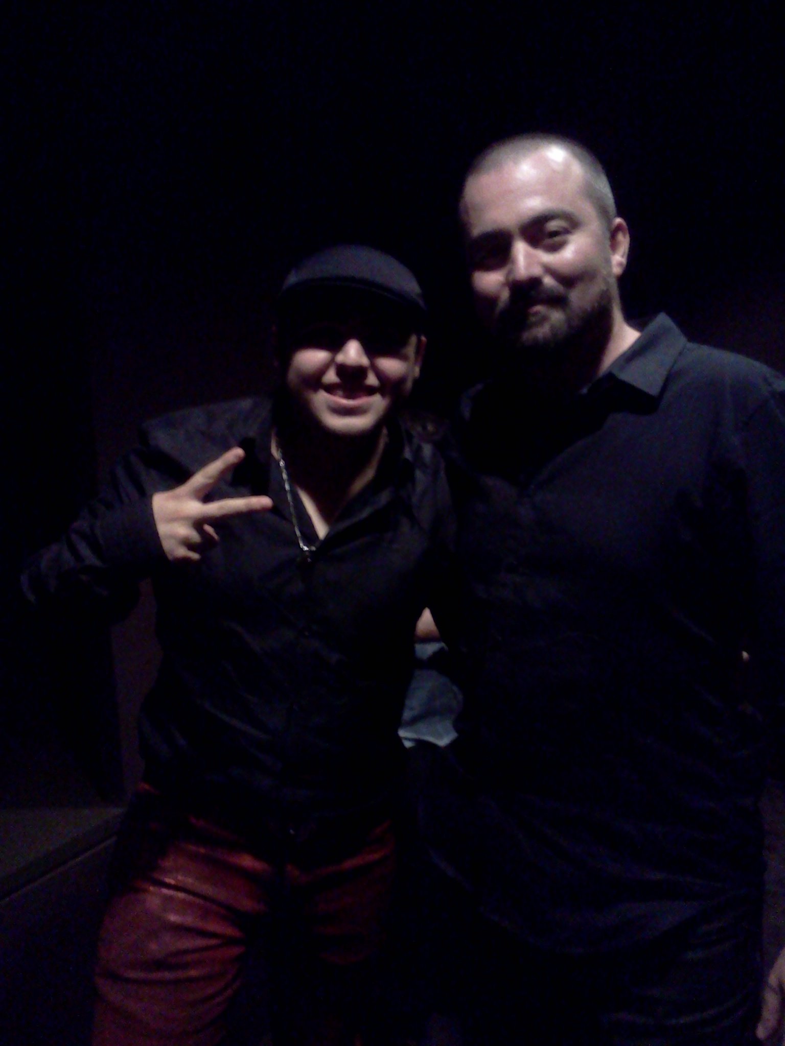 Con Gerardo Ortiz