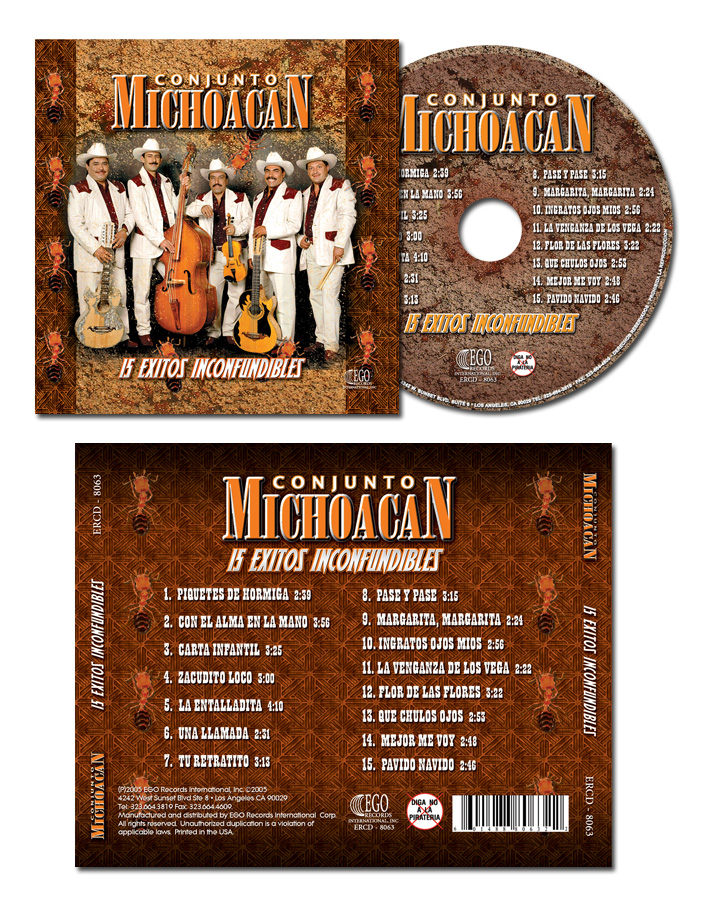 Conjunto Michoacan - "15 Exitos Inconfundibles"