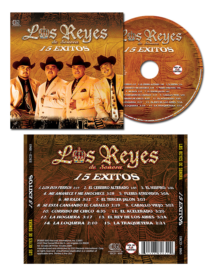 Los Reyes de Sonora - "15 Exitos"